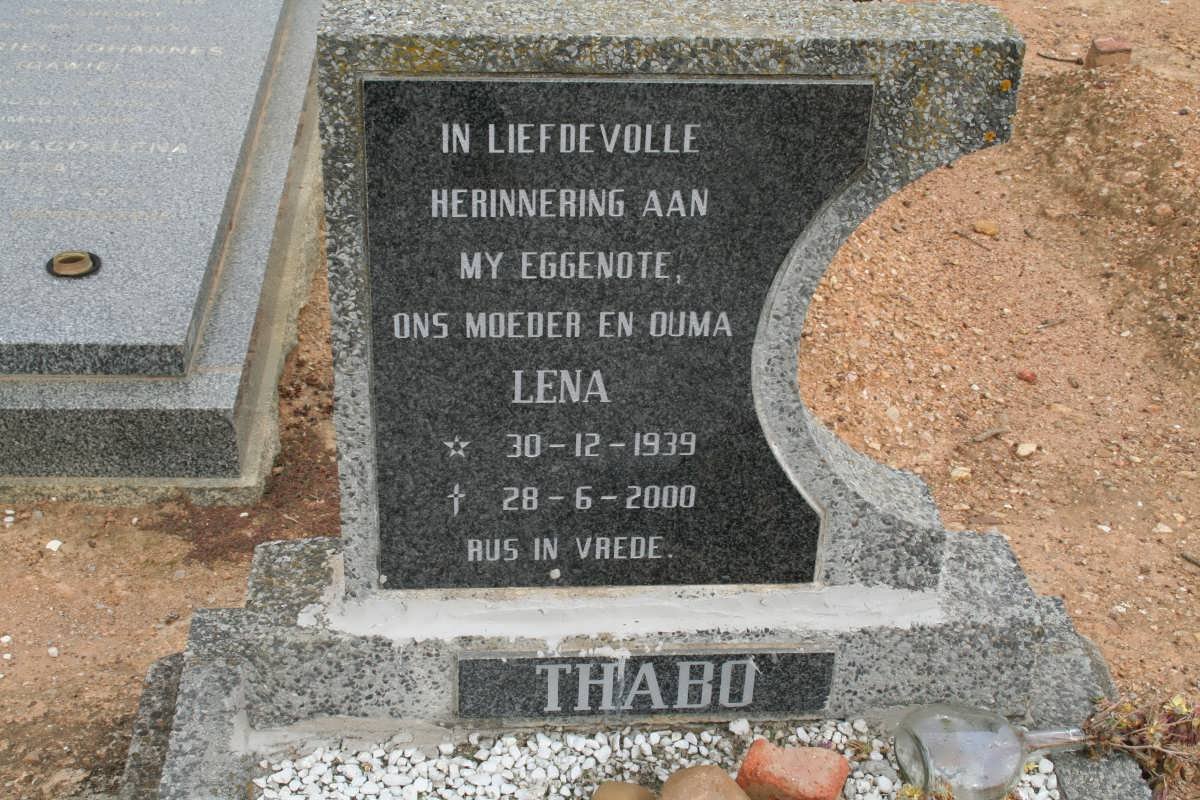THABO Lena 1939-2000
