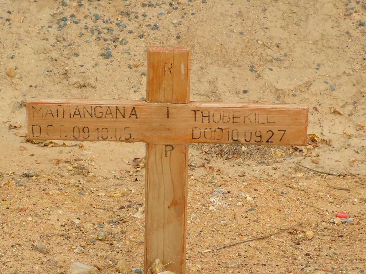 THOBEKILE Mathangana 1905-1927