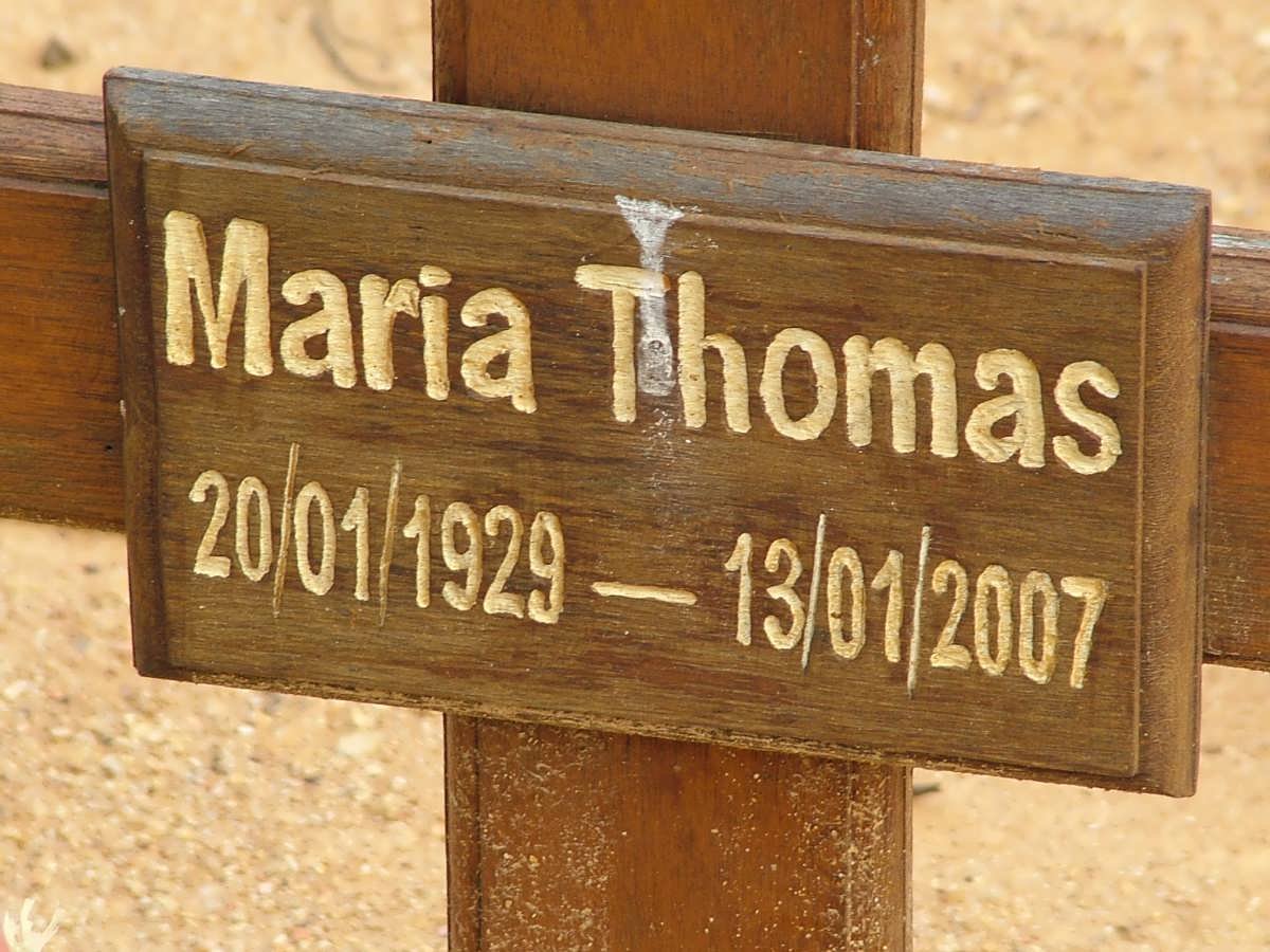 THOMAS Maria 1929-2007