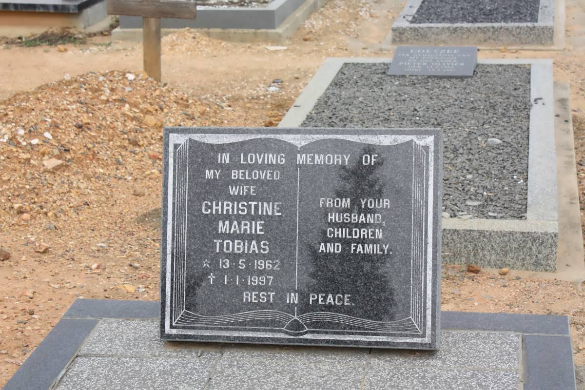 TOBIAS Christine Marie 1962-1997