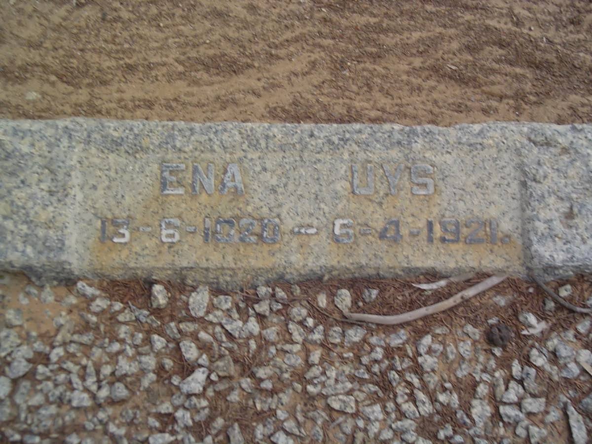 UYS Ena 1920-1921