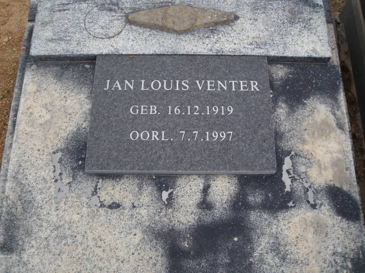 VENTER Jan Louis 1919-1997