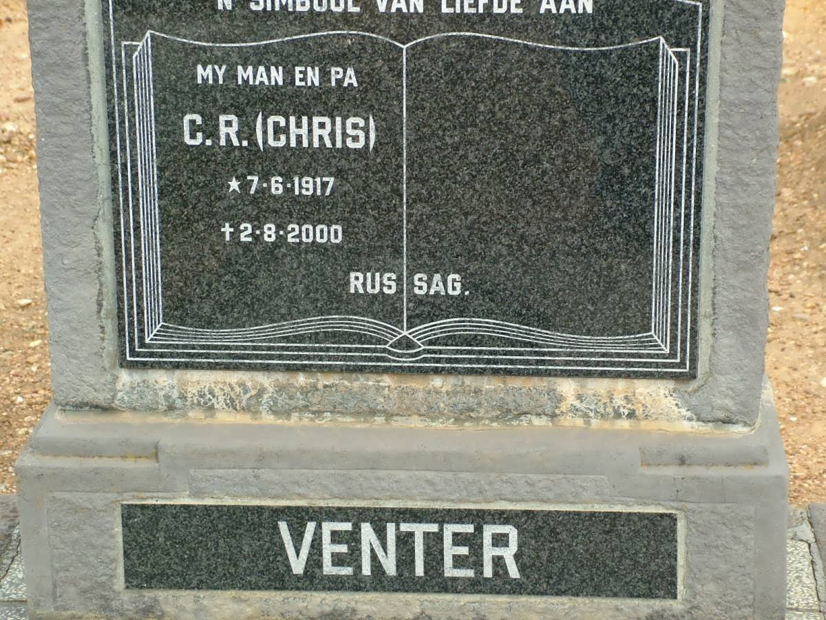 VENTER C.R. 1917-2000