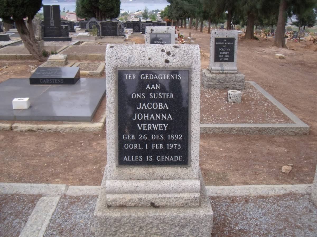 VERWEY Jacoba Johanna 1892-1973