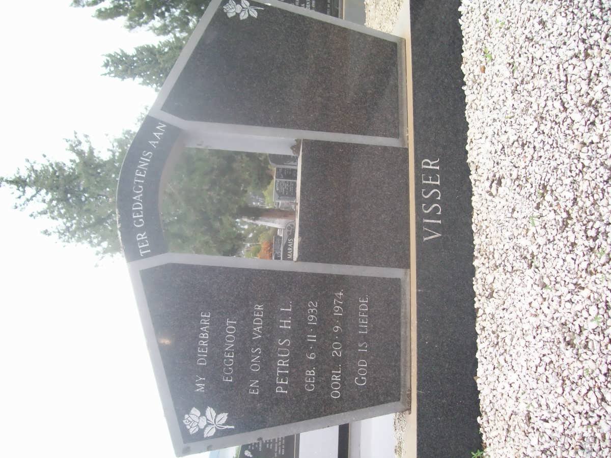 VISSER Petrus H.L. 1932-1974