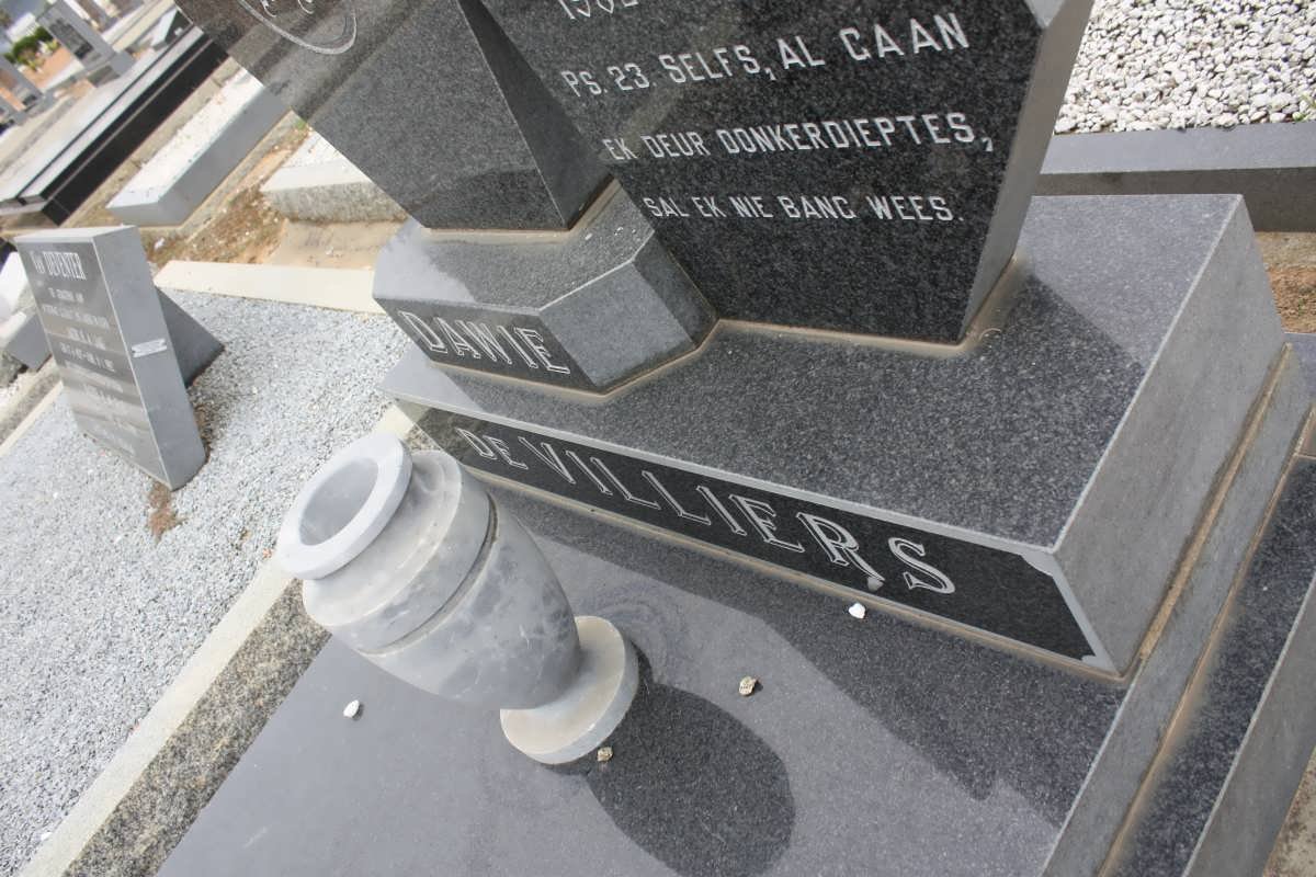 VILLIERS David Jacobus, de 1939-1982