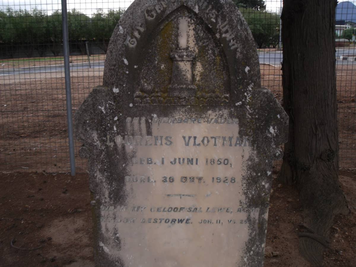 VLOTMAN Lourens 1850-1928