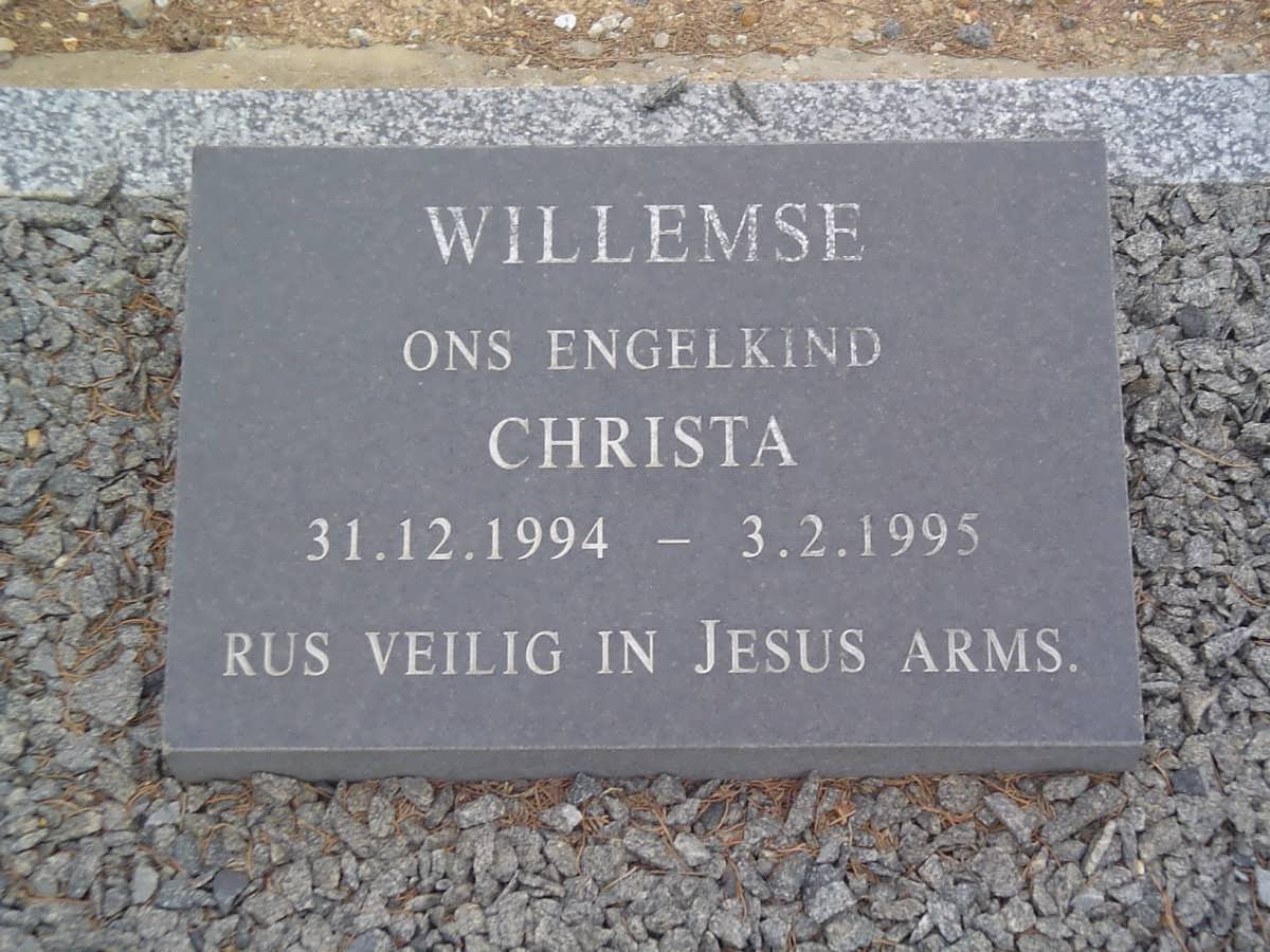 WILLEMSE Christa 1994-1995