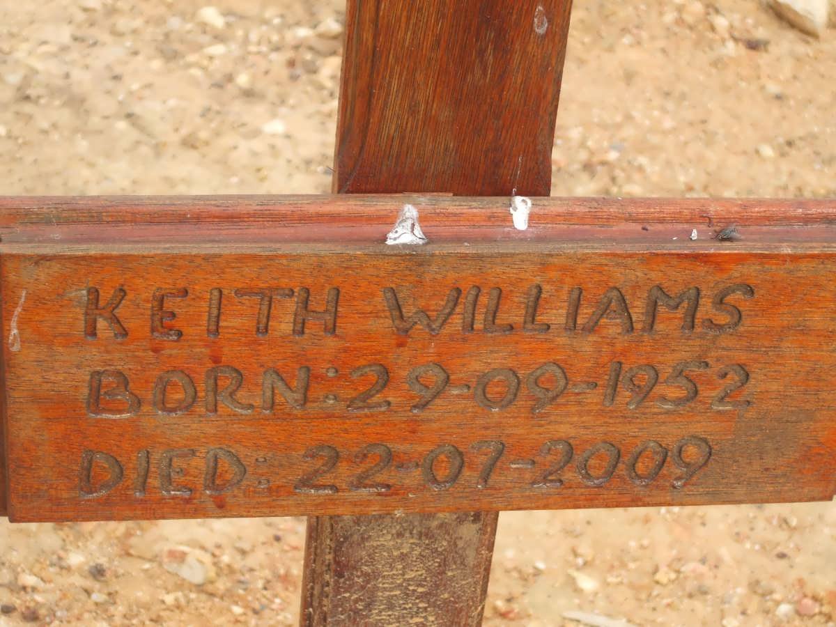 WILLIAMS Keith 1952-2009