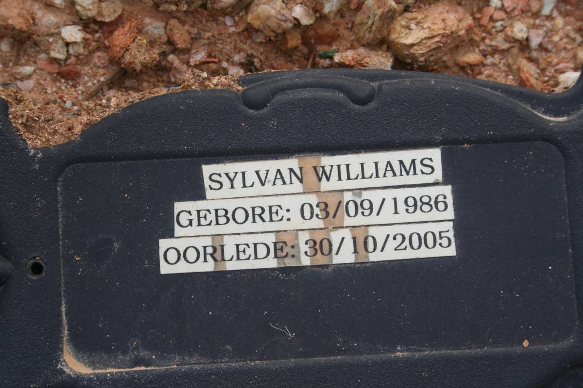 WILLIAMS Sylvan 1986-2005