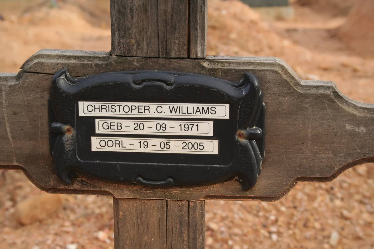 WILLIAMS Christopher C. 1971-2005