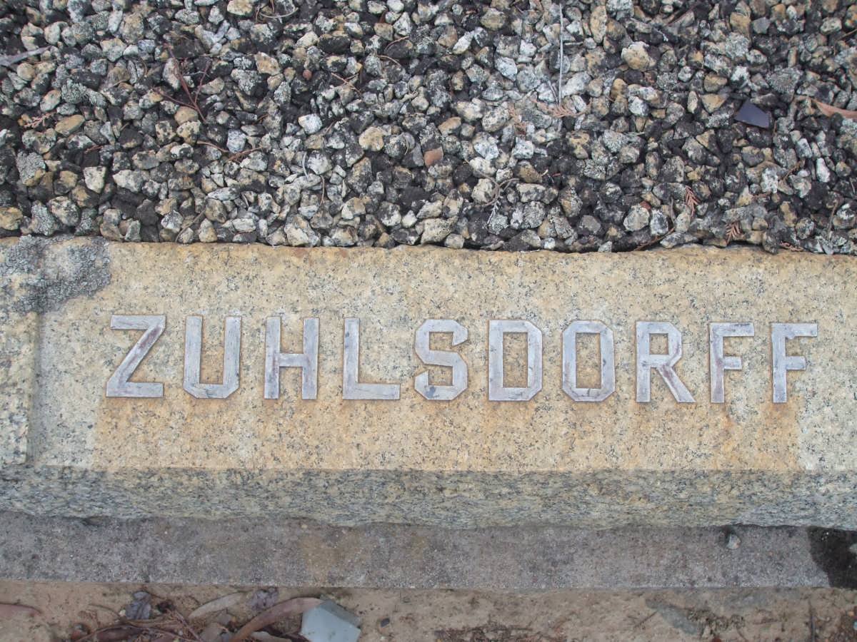 ZUHLSDORFF ? 1867-1934 &amp; ? 1874-1936