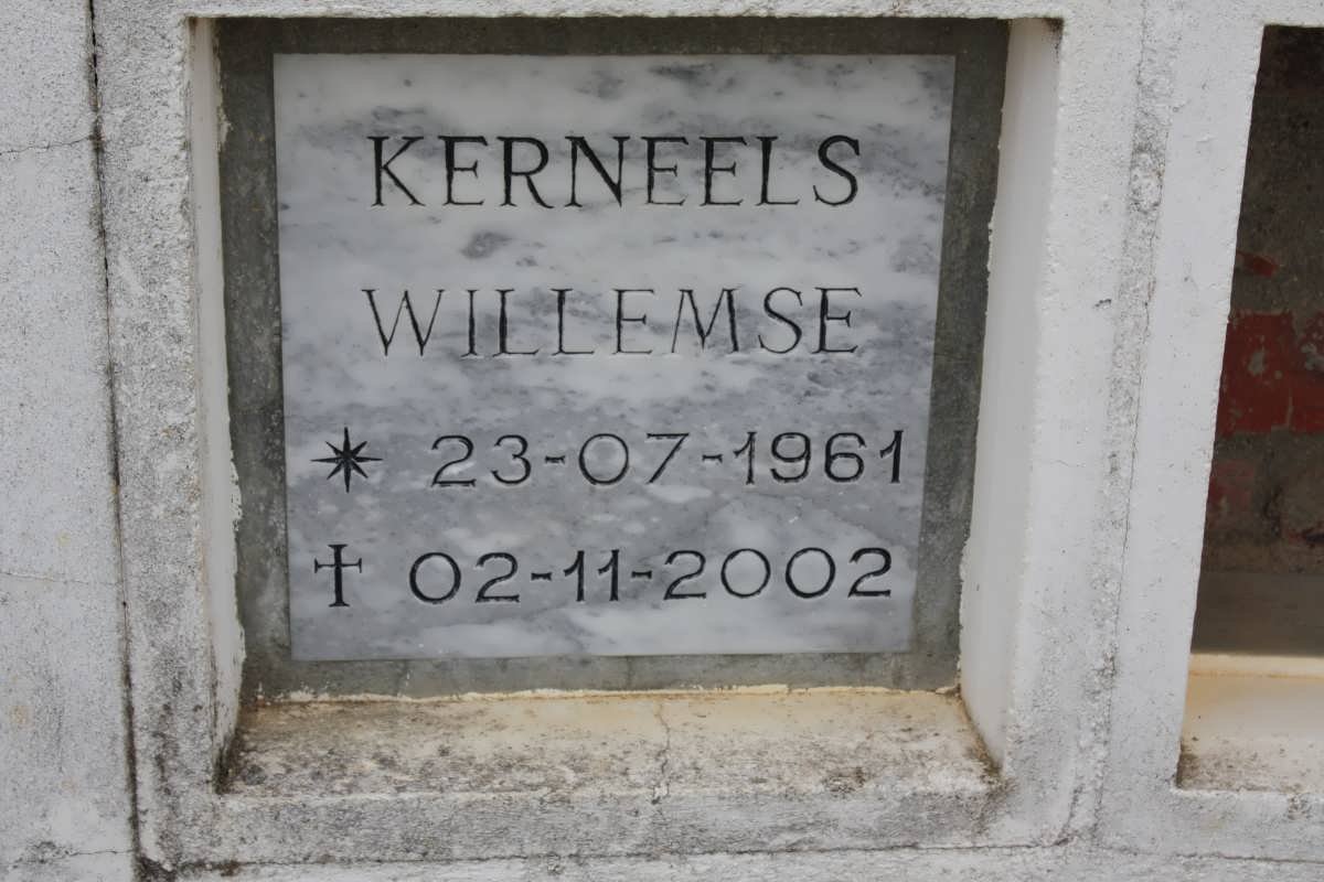WILLEMSE Kerneels 1961-2002