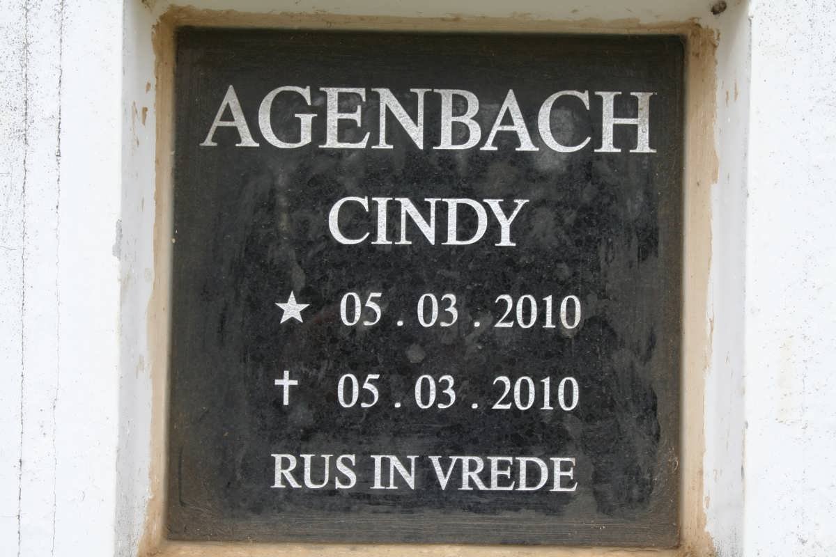 AGENBACH Cindy 2010-2010