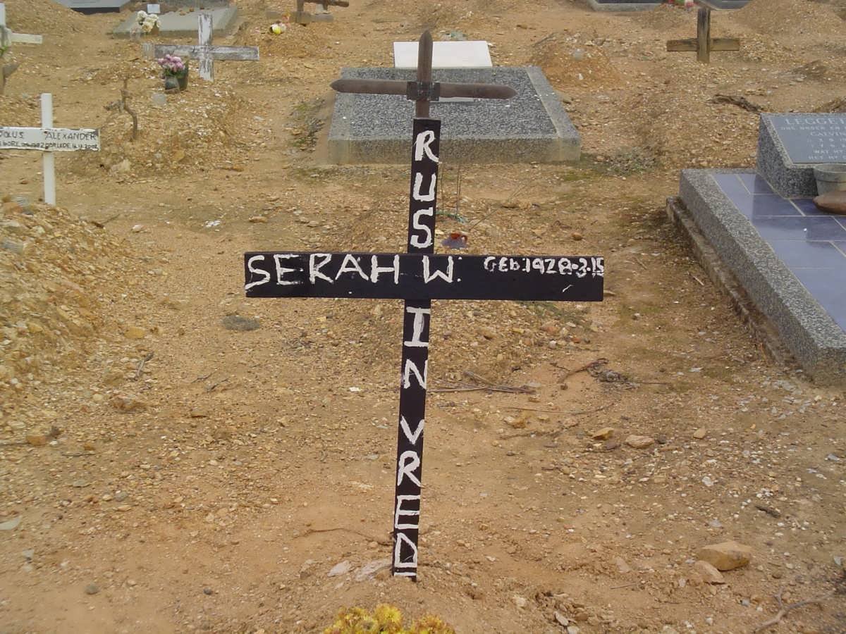 ? W? Serah 1928-