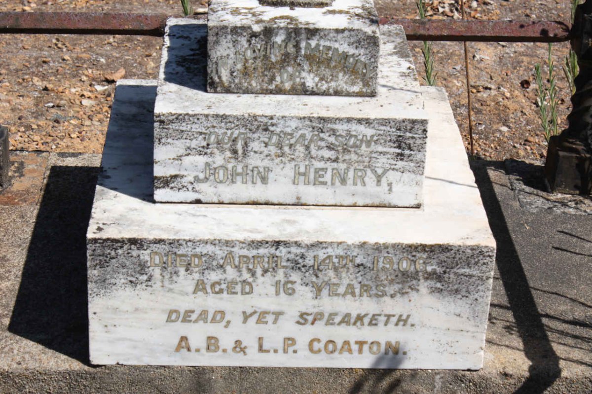 COATON John Henry -1906