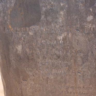 CILLIE Jacobus Francois 1822-1885