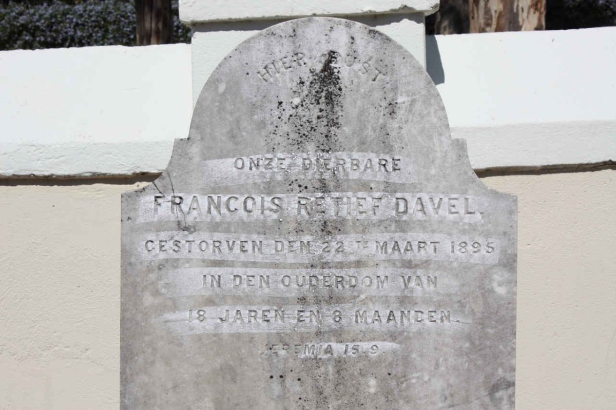 DAVEL Francois Retief -1895