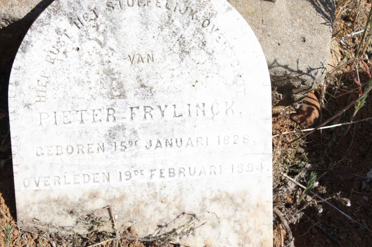 FRYLINCK Pieter 1828-1894