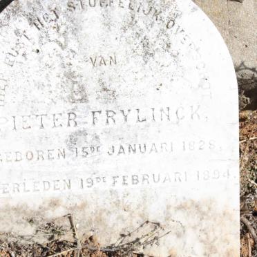 FRYLINCK Pieter 1828-1894