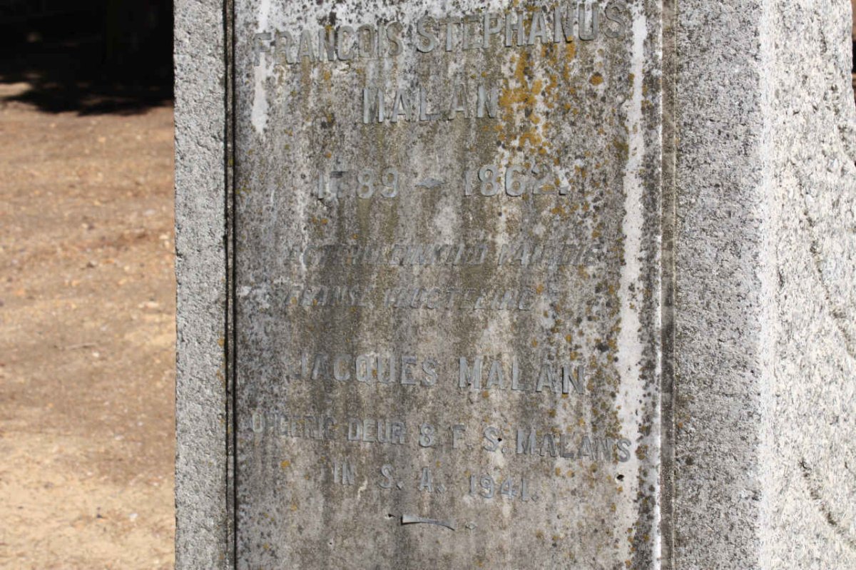 MALAN Francois Stephanus 1789-1862 :: MALAN Jacques -1941