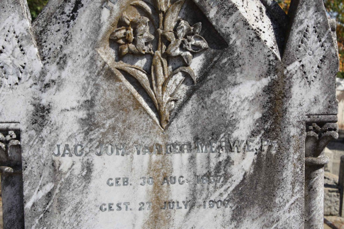 MERWE Jac. Joh.,van der 1837-1907