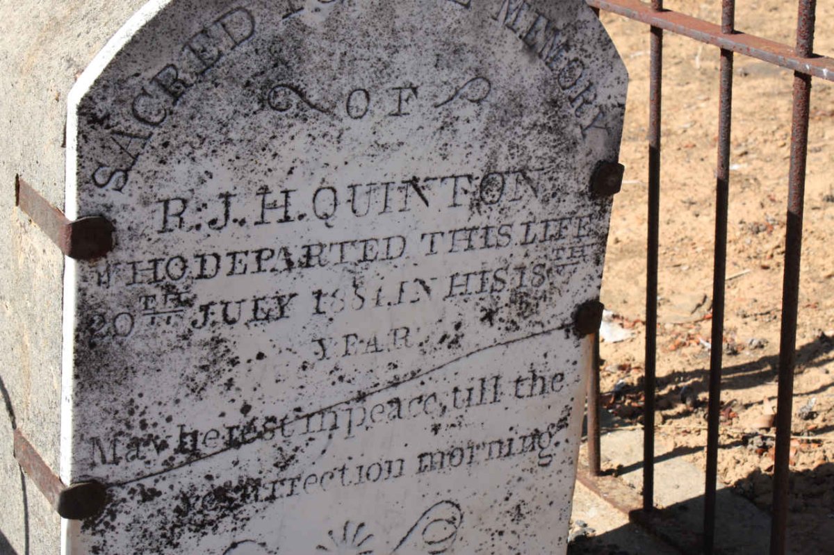 QUINTON R.J.H. -1884