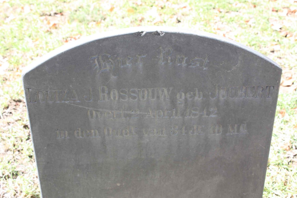 ROSSOUW Louiza J. nee JOUBERT -1842