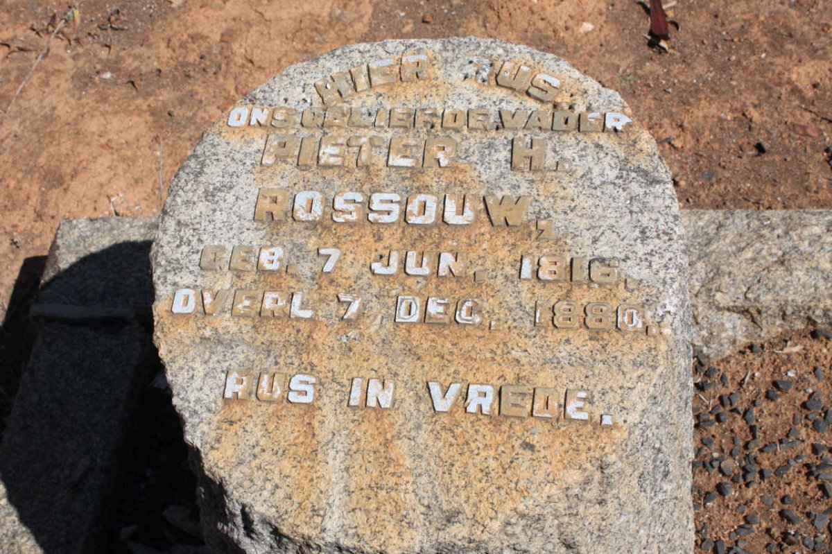 ROSSOUW Pieter H. 1816-1880