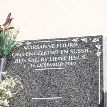 FOURIE Marsanne -2007