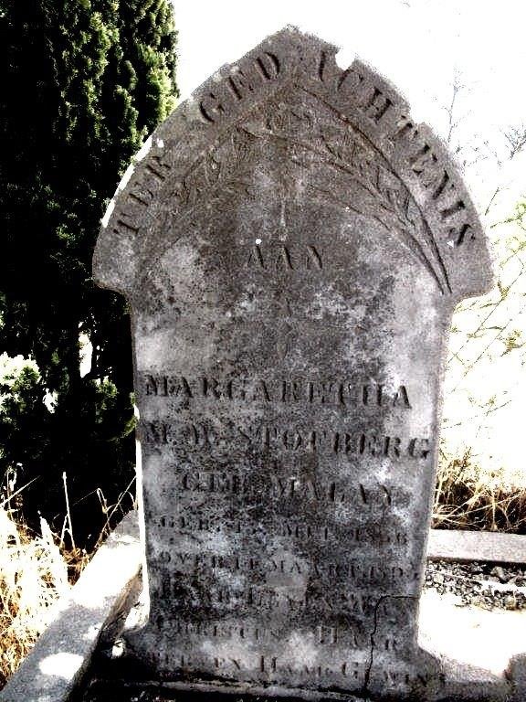STOFBERG Margaretha M.W. nee MALAN 18?6-1895