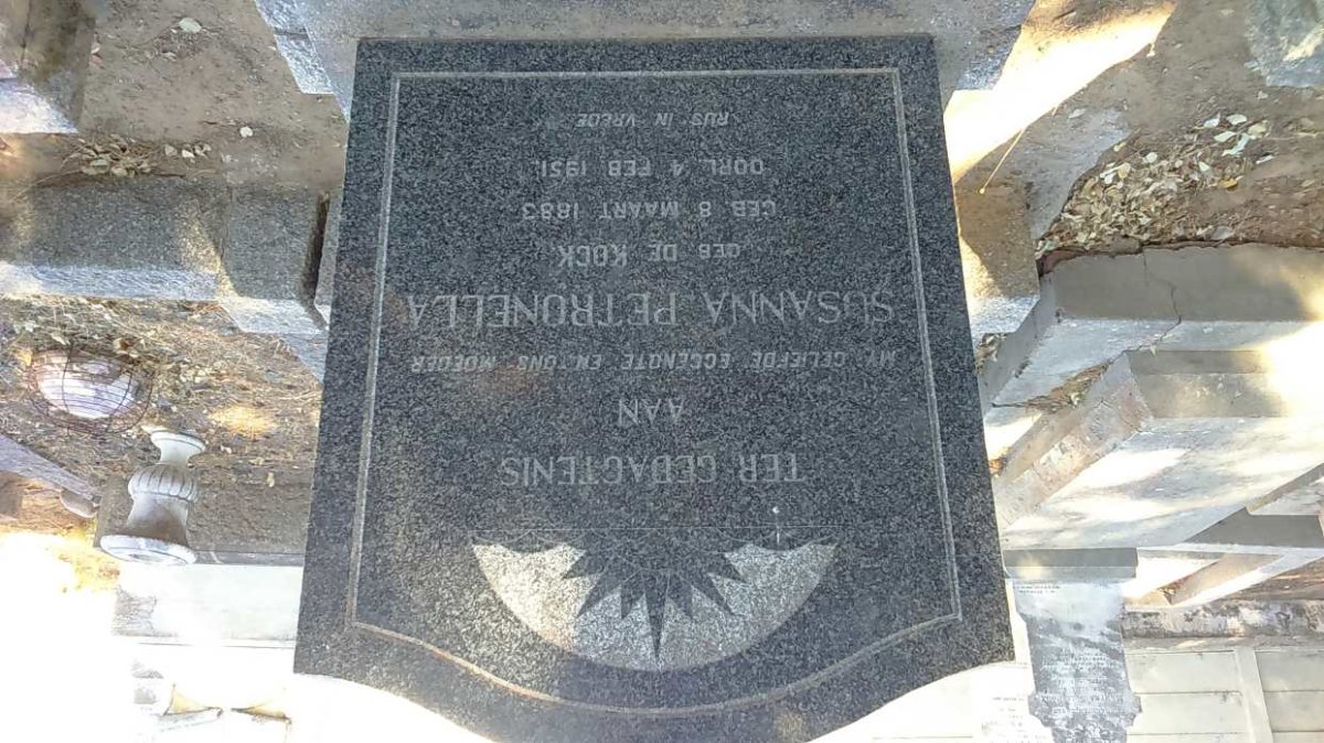 ROUX Susanna Petronella, le nee DE KOCK 1883-1951