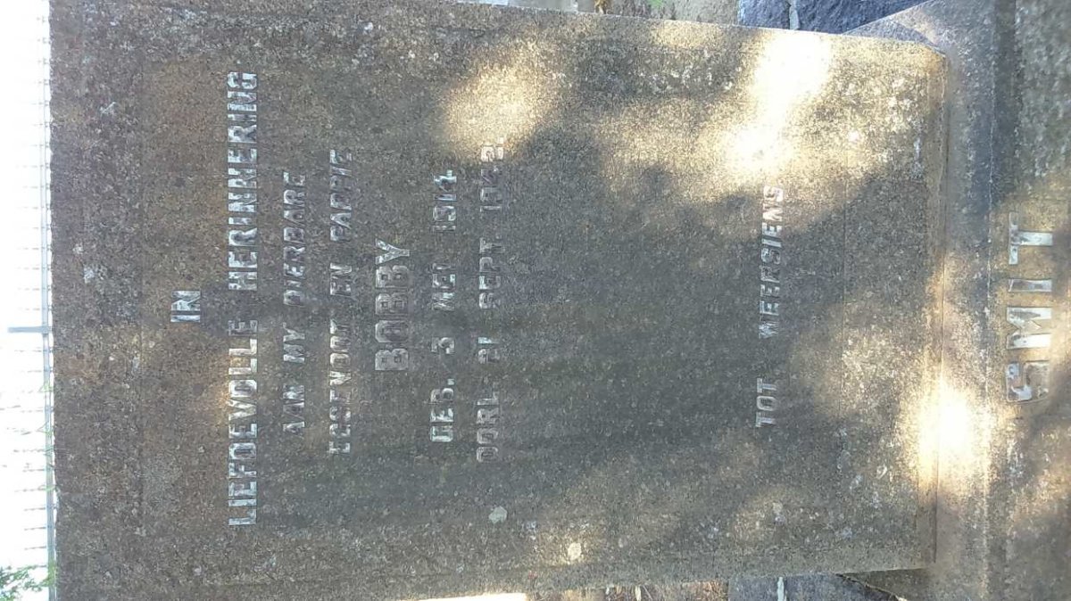 SMIT Bobby 1914-1942