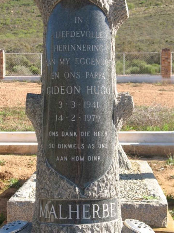 MALHERBE Gideon Hugo 1941-1979