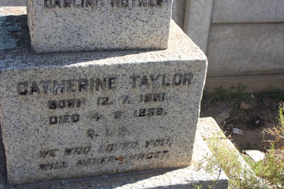 TAYLOR Catherine 1881-1956
