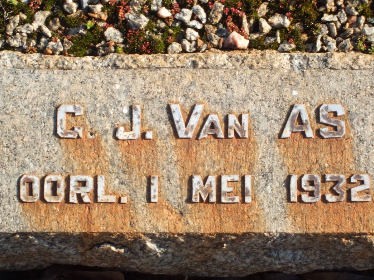AS C.J., van -1932