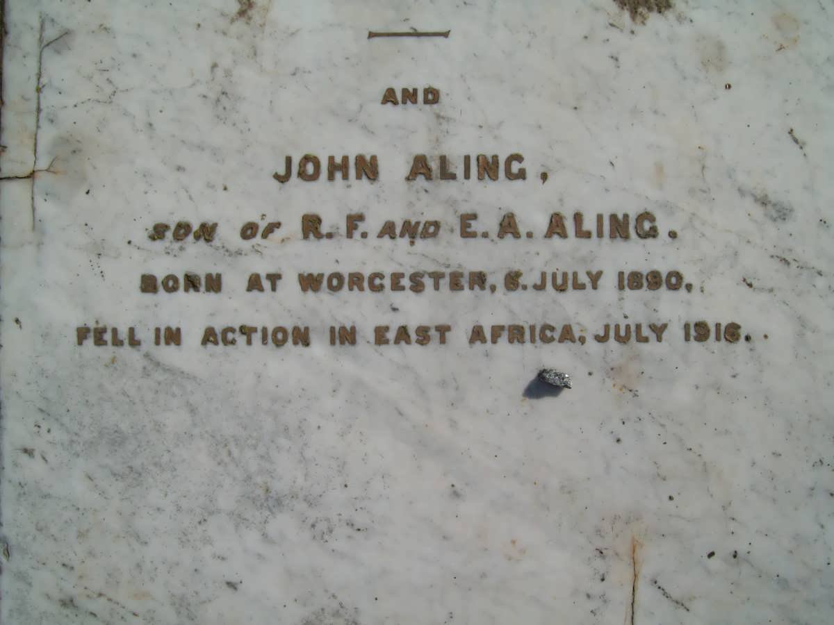 ALING John 1890-1916