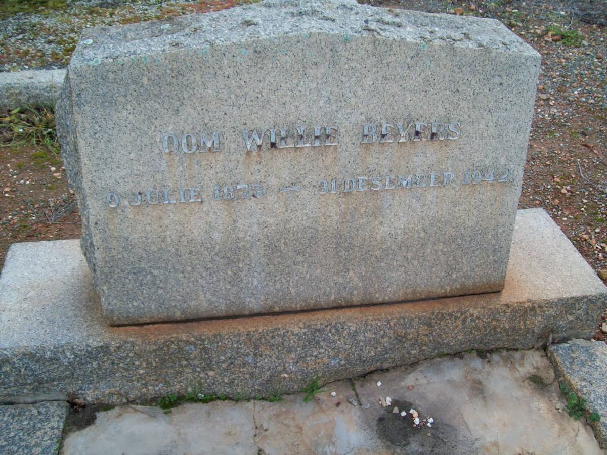 BEYERS Willie 1873-1942