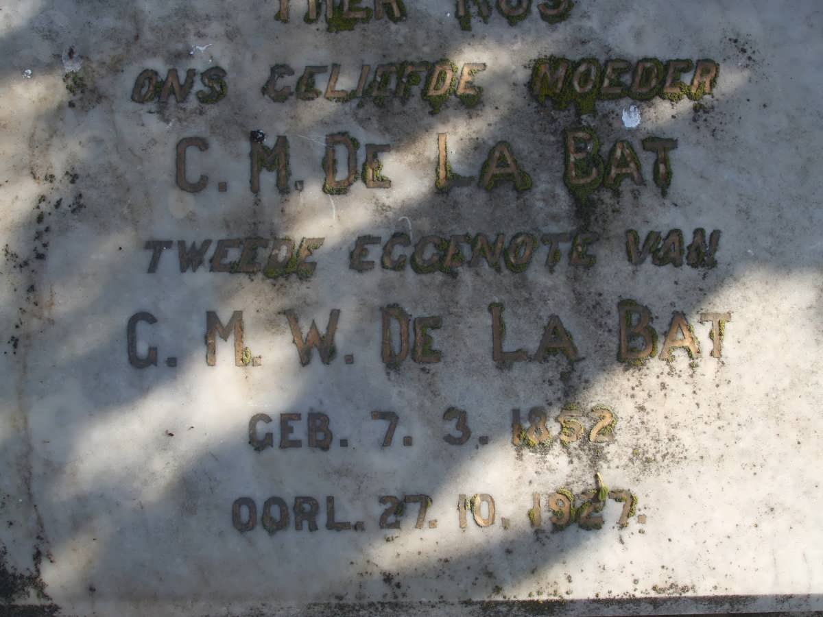 BAT C.M., de la 1852-1927