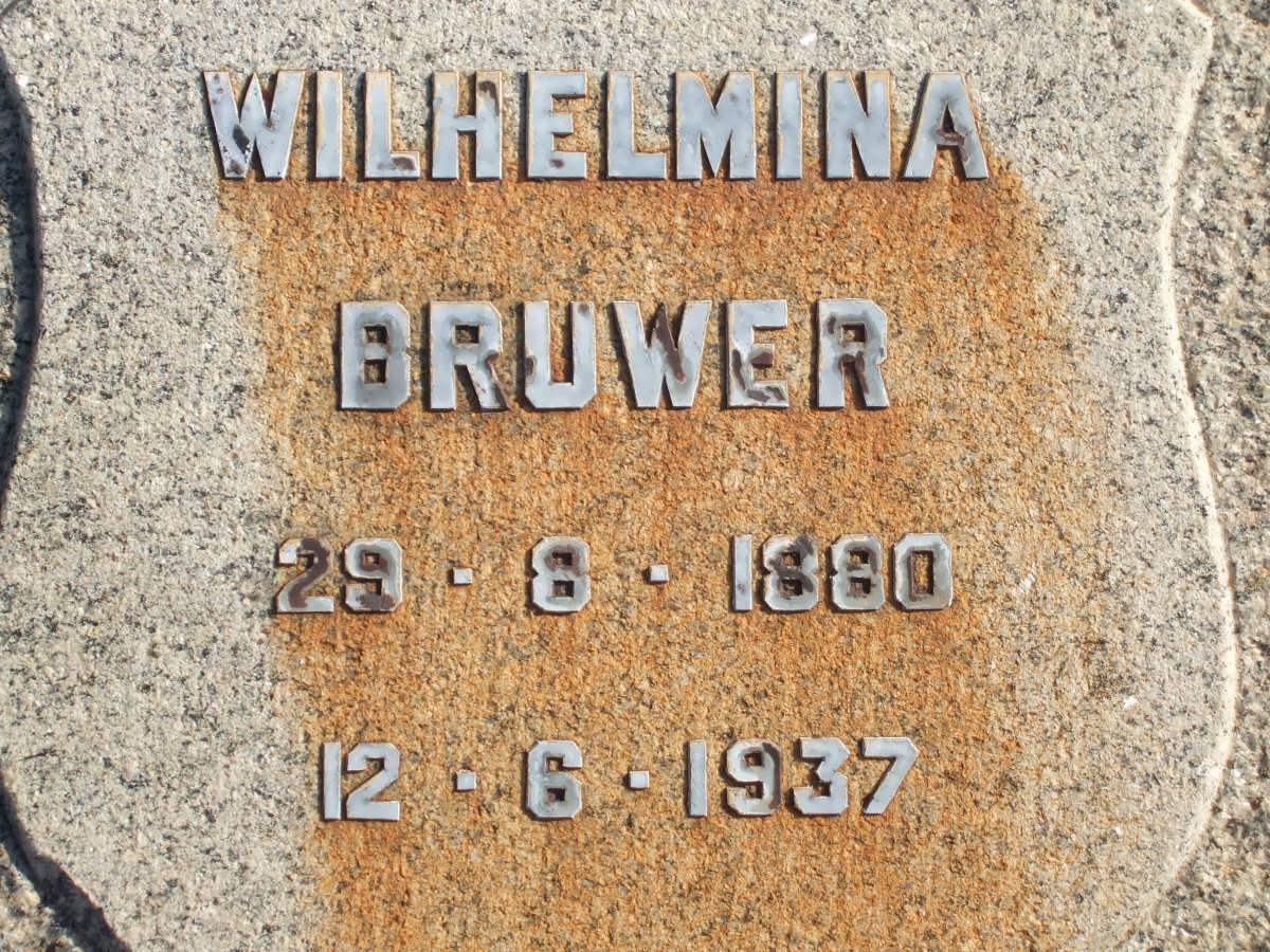 BRUWER Wilhelmina 1880-1937