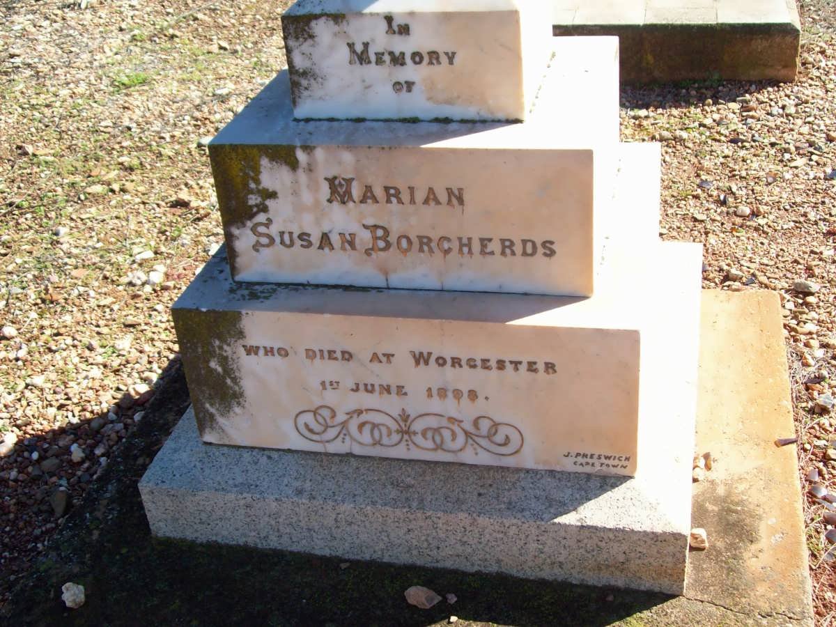 BORCHERDS Marian Susan -1898