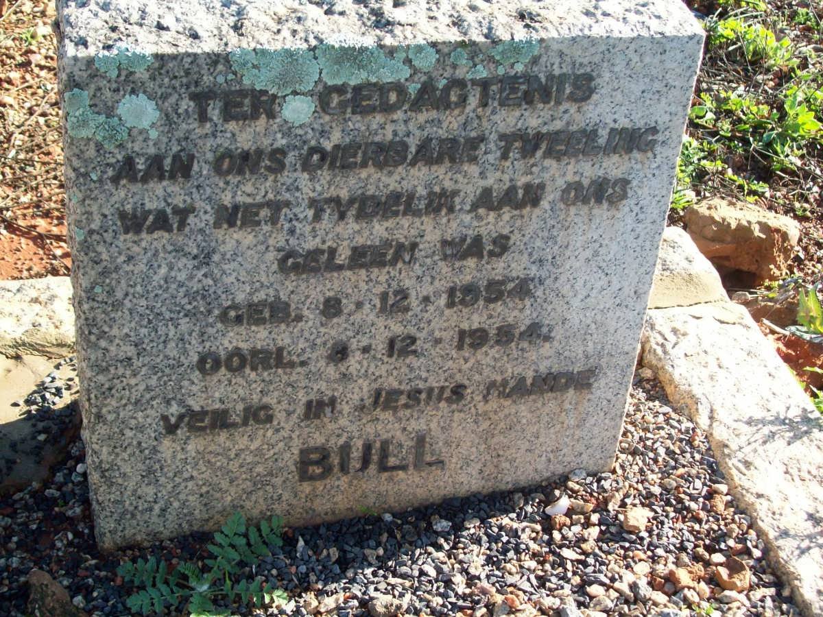 BULL twins 1954-1954