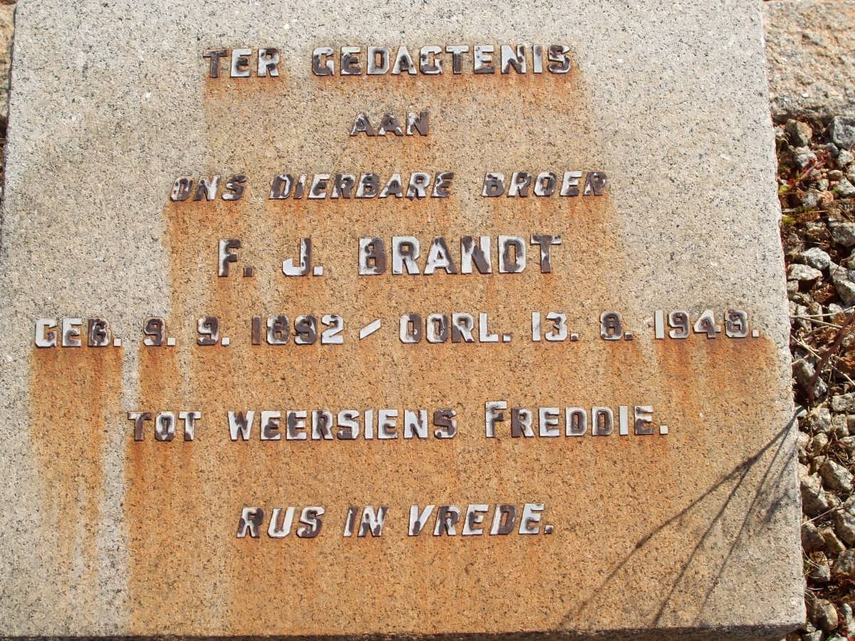 BRANDT F.J. 1892-1948