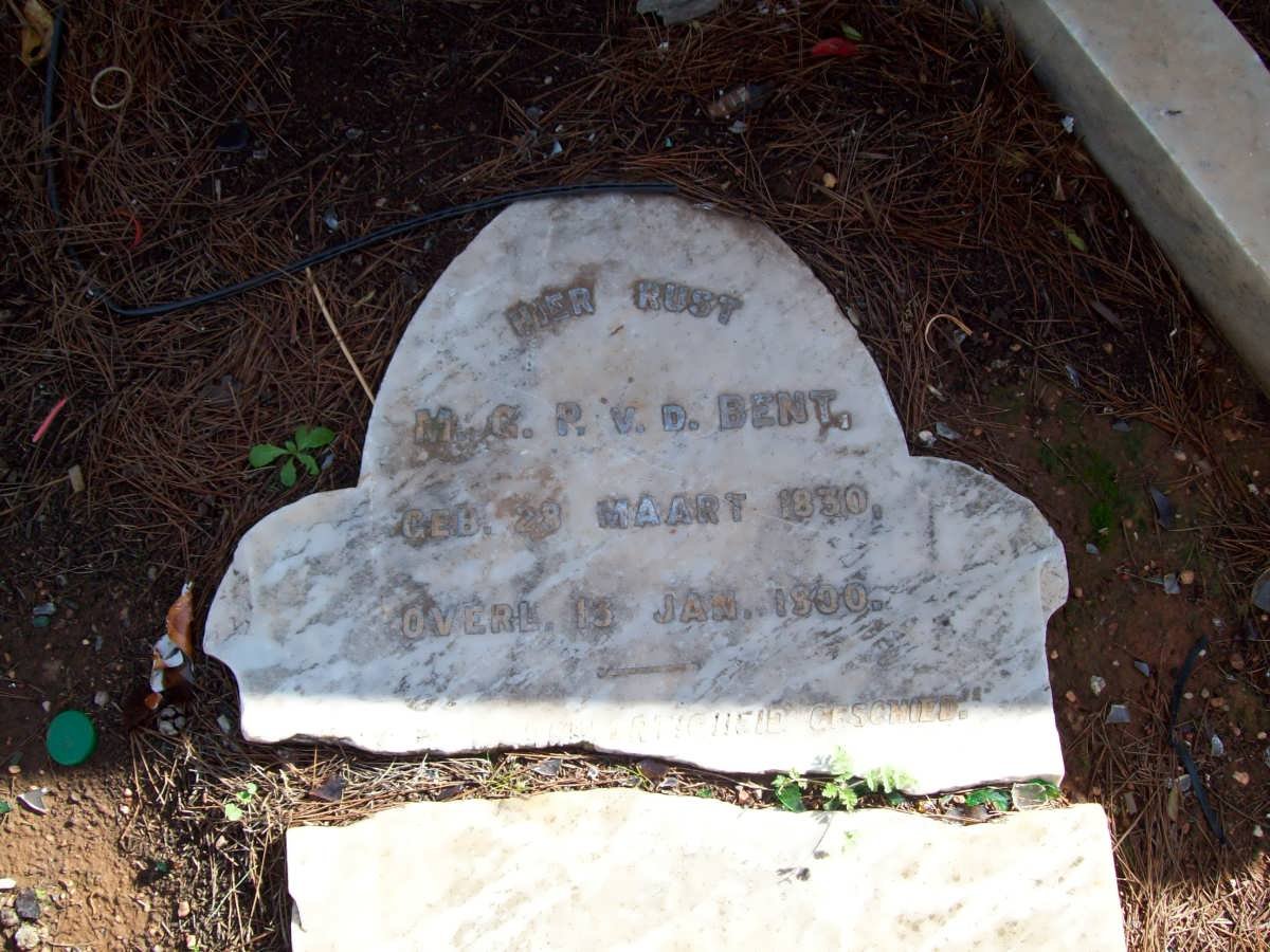 BENT M.G.P., v.d. 1830-1900