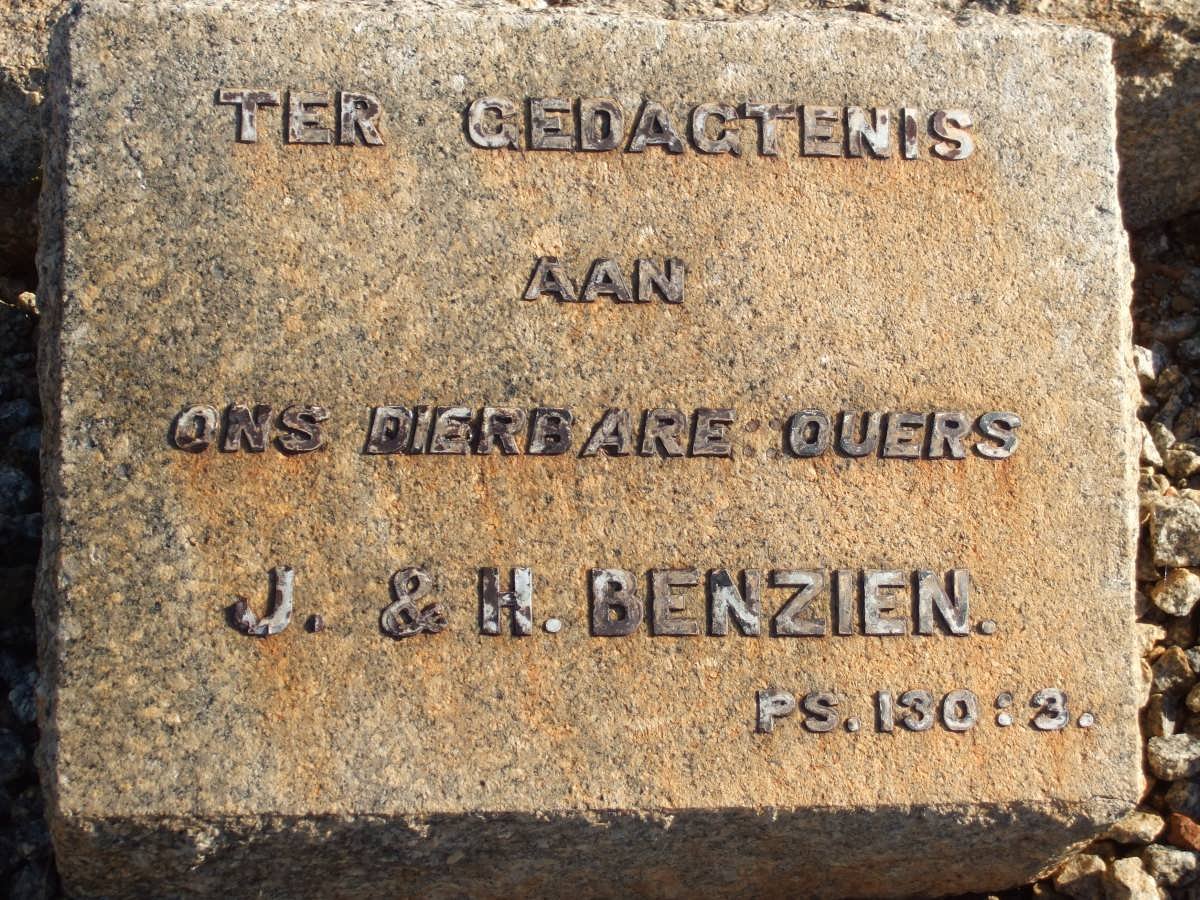 BENZIEN J. &amp; H.