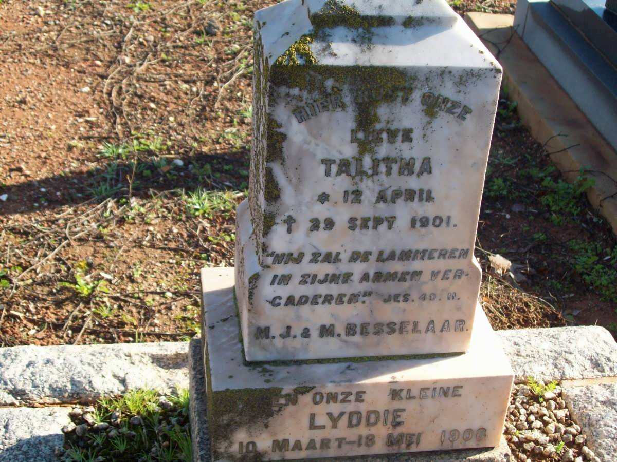 BESSELAAR Talitha -1901 :: BESSELAAR Lyddie -1908