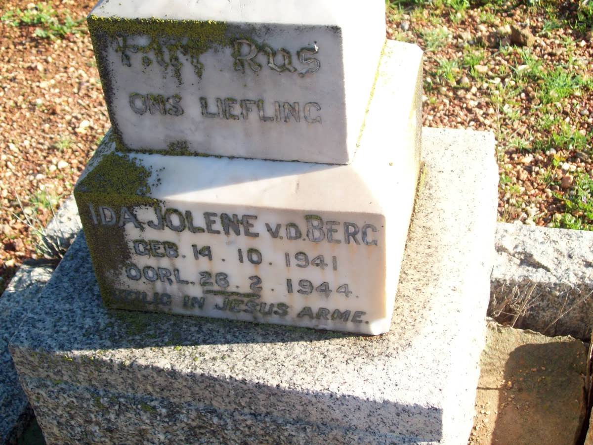 BERG Ida Jolene, v.d. 1941-1944