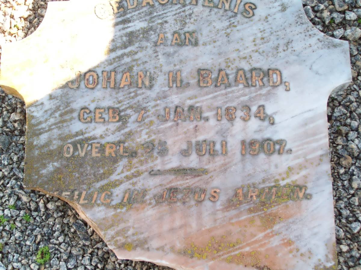 BAARD Johan H. 1834-1907