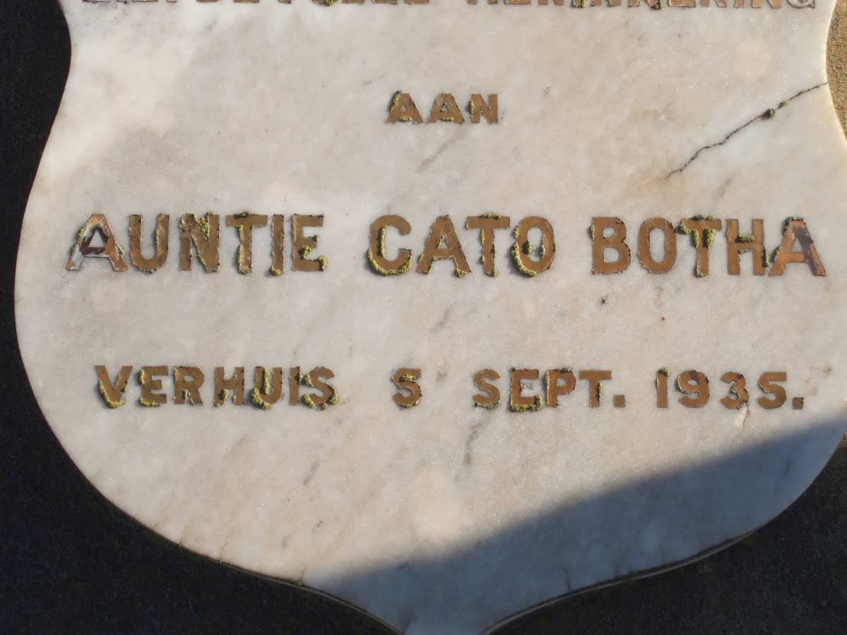 BOTHA Cato -1935