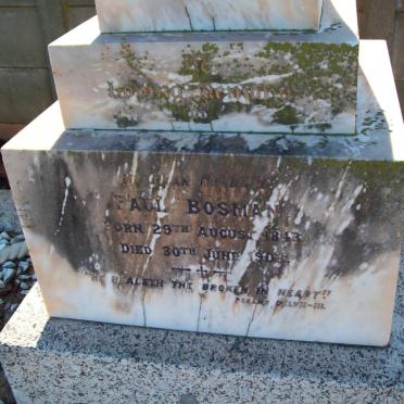 BOSMAN Paul 1843-190?
